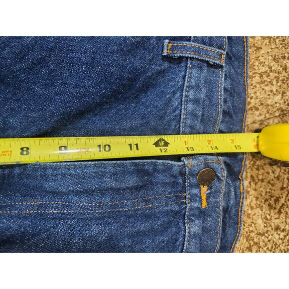 Dickies Men’s 48x28.5 Blue Denim Jeans – Relaxed Fit Workwear Straight Leg - Picture 4 of 10